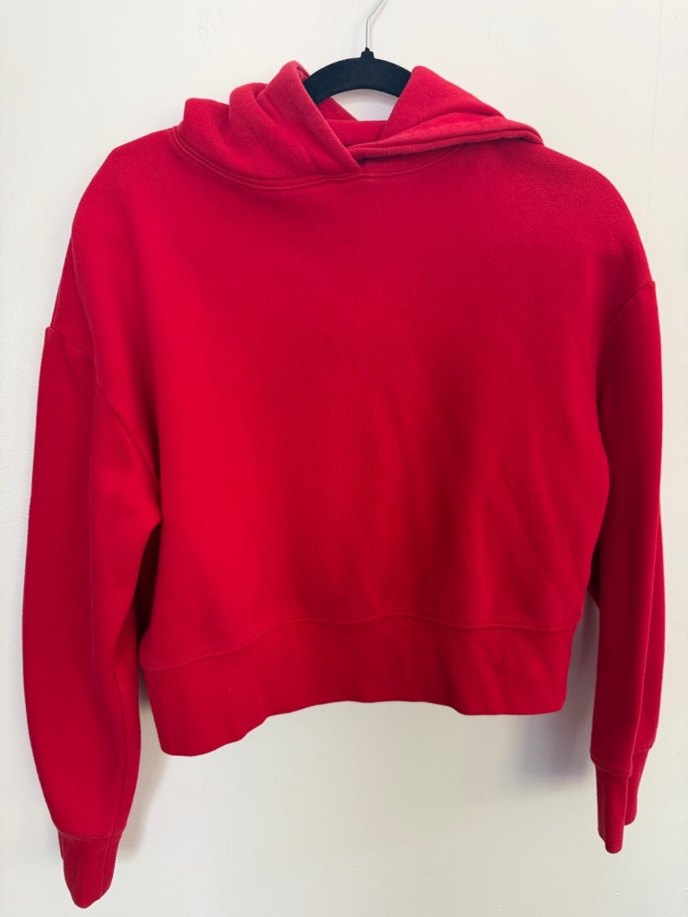 Women's Zara Red Cropped Hoodie